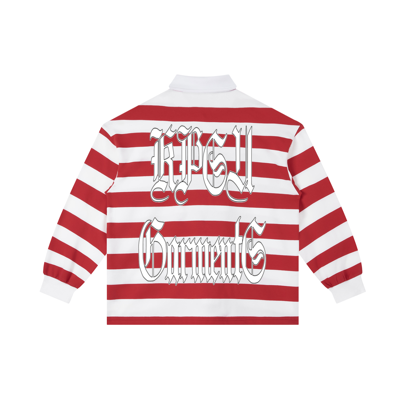 "KPSU" RED N WHITE POLO