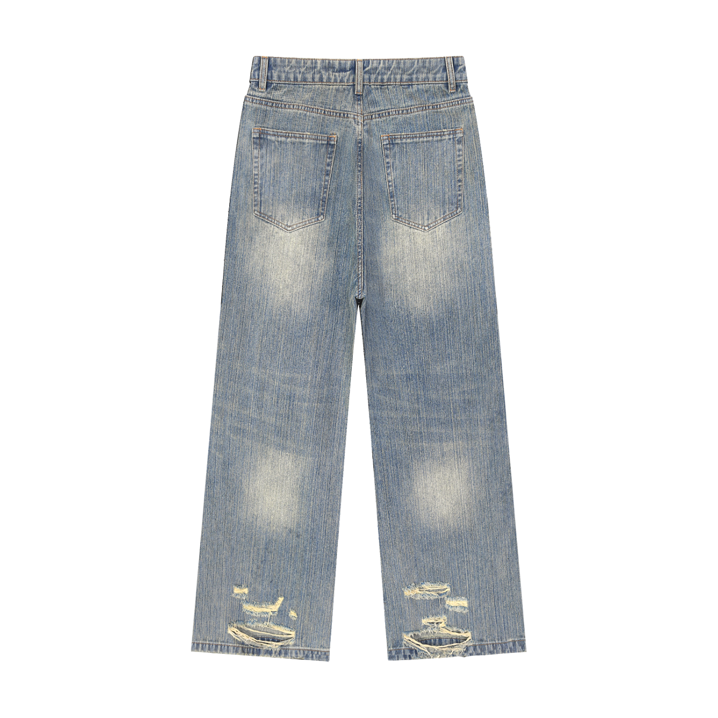"KPSU" DISTRESSED JEANS