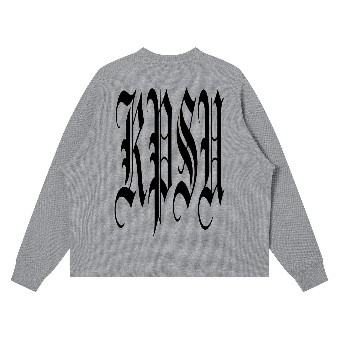 "KPSU" WAFFLE KNIT