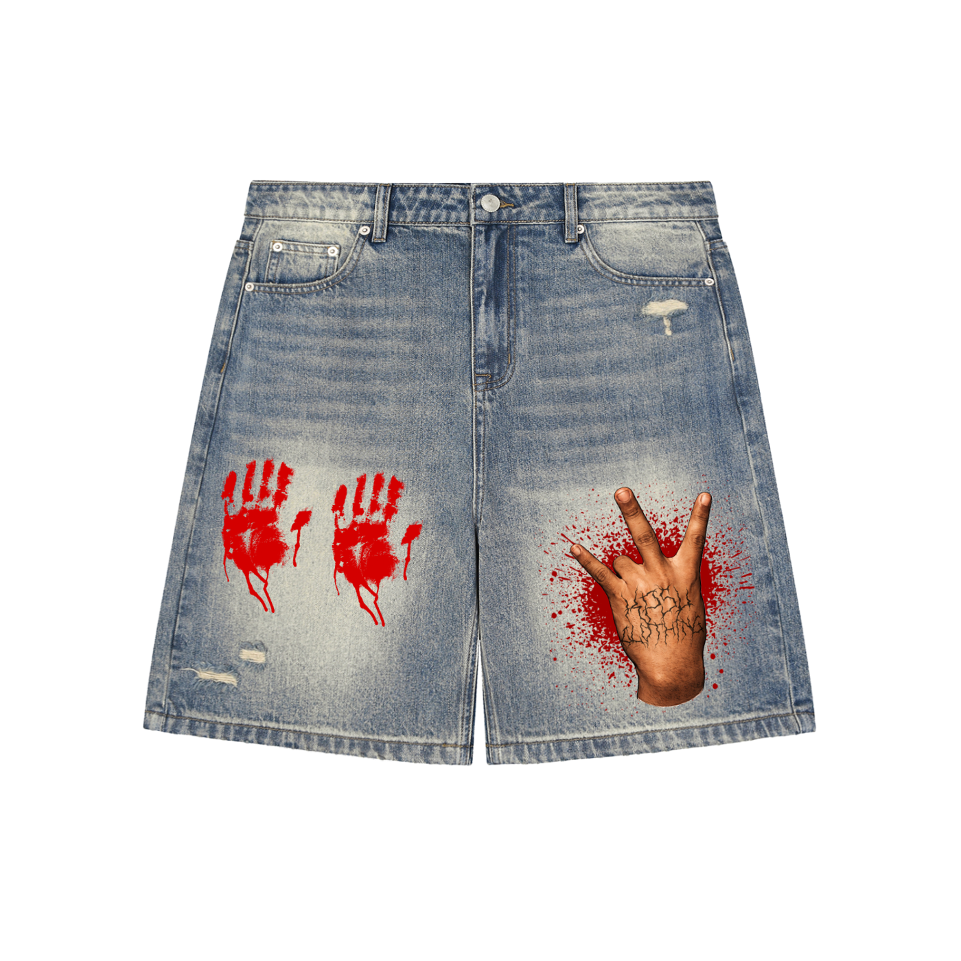 "BLØØDY" JORTS