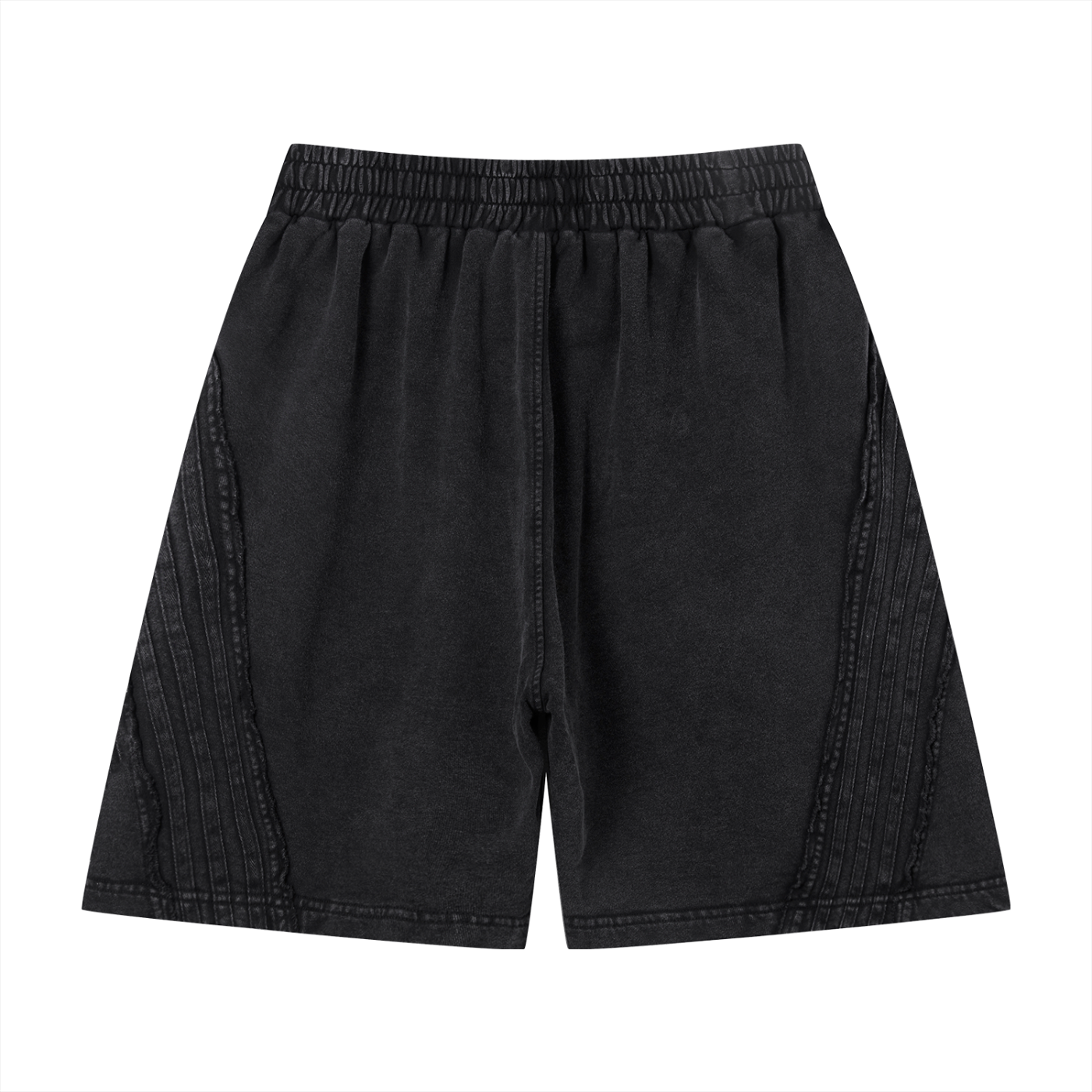 "KPSU" RAW EDGE SHORTS