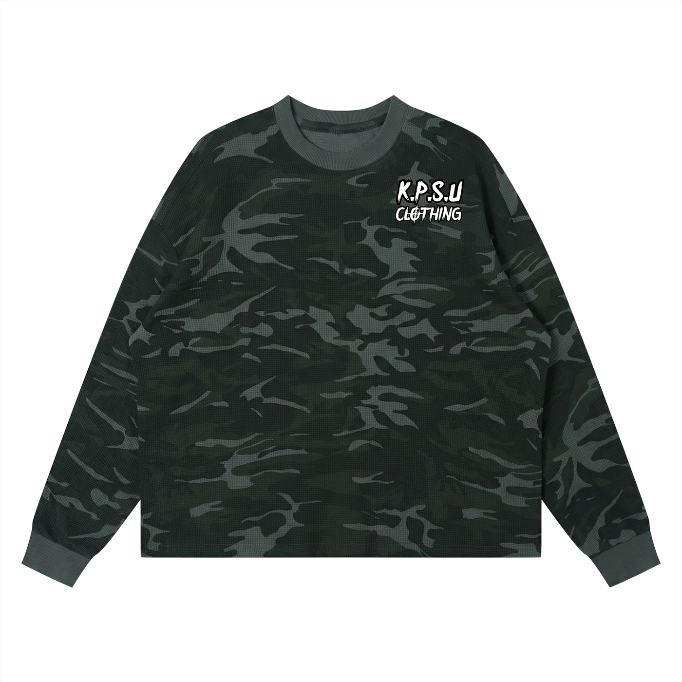 "KPSU" WAFFLE KNIT V2
