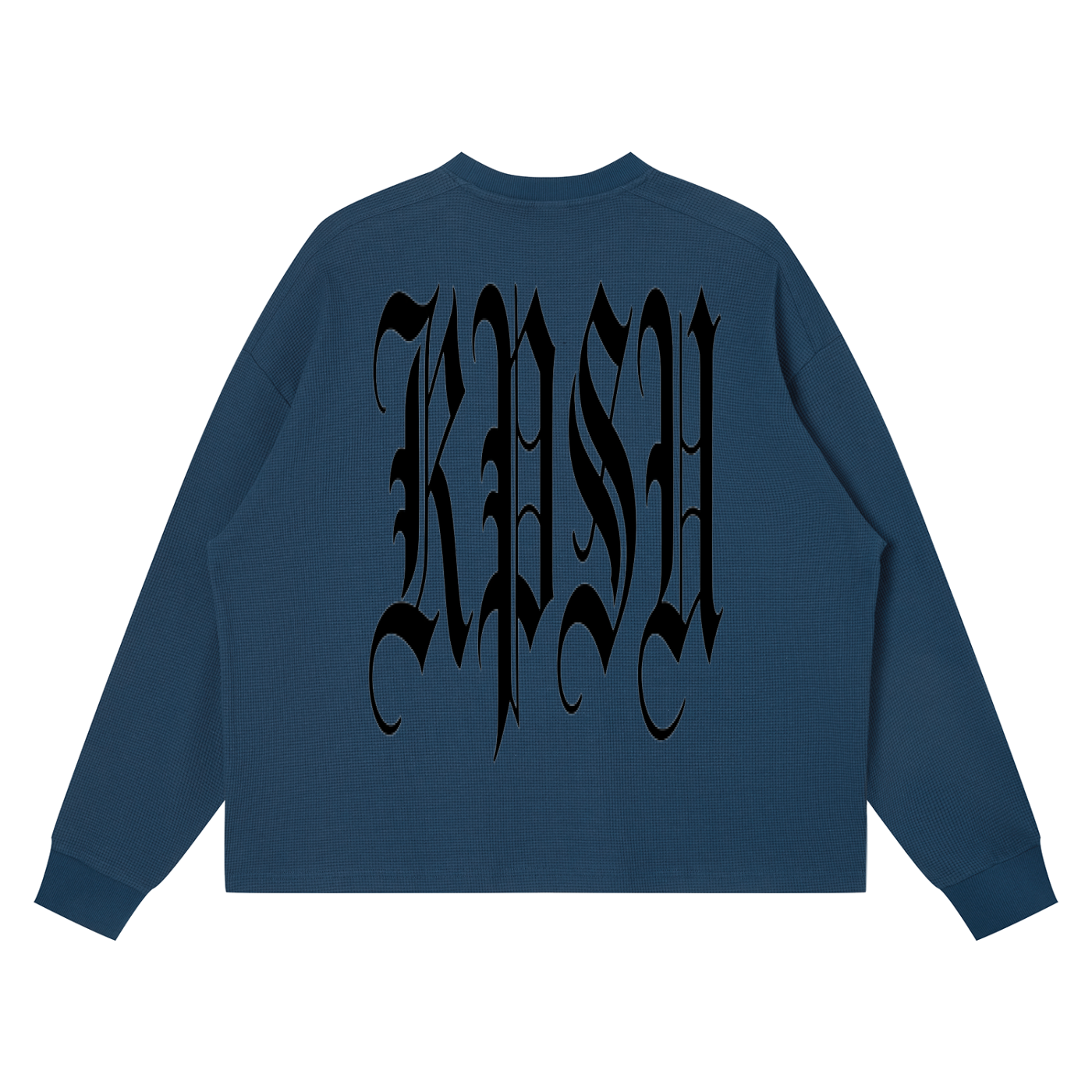 "KPSU" WAFFLE KNIT